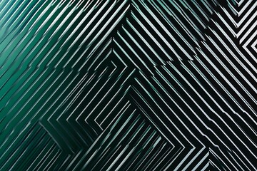 Poster - This vector illustration features a gradient green-black circuit board background, highlighted by an abstract technology pattern resembling interconnected circuitry.