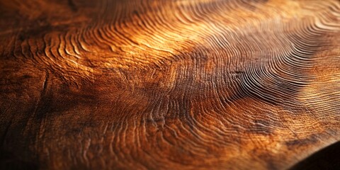 Poster - The surface of the table features a grainy texture, showcasing a detailed backdrop composed of various grain patterns.