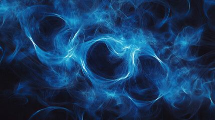 Poster - abstract hud portals teleports circle digital circuit concept light circle network blue digital hi-t