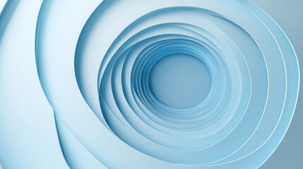 Poster - Abstract Circle Blue Interface Futuristic Background  Light Blue For Copy Space.on hi tech blue future background