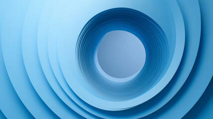 Poster - Abstract Circle Blue Interface Futuristic Background  Light Blue For Copy Space.on hi tech blue future background