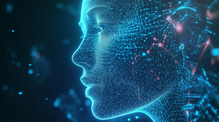 Poster - abstract technology ui futuristic concept hud interface hologram elements of digital data chart, communication, computing and circle percent vitality innovation on hi tech future design background