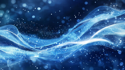 Poster - Abstract background technology motion speed light blue high speed light effect motion high speed movement Futuristic on hi-tech blue background.