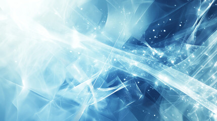 Poster - blue technology background images related to the network. communication geometrics