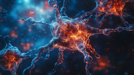 Poster - Complex Neural Network Transmitting Neurotransmitters in Brain Communication