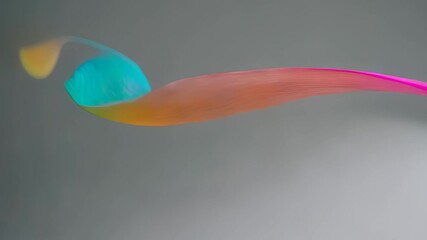 Canvas Print - Dynamic Flow of Colors