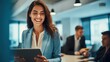 © Bov - The Professional Woman with Tablet
