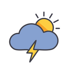 weather icon illustration ,cloud icon ,sky vector