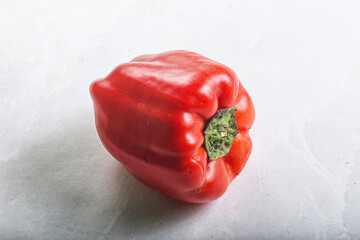 Sticker - Red ripe Bulgarian bell pepper