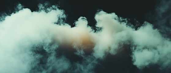 Poster - Ethereal fog overlay texture creating a dreamlike atmosphere for various designs