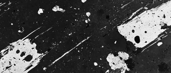 Poster - Artistic splatter overlay texture ideal for backgrounds and creative designs