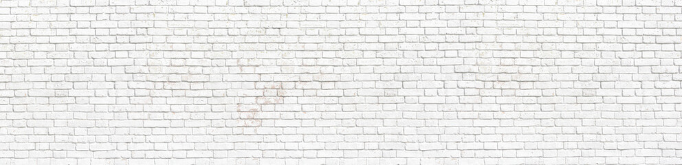 Wall Mural -  white brick wall