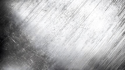 Poster - Abstract Scratched Metal Surface Texture