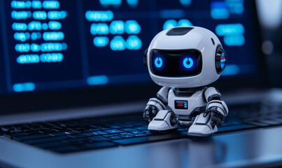 Poster - A virtual assistant bot assisting customers.