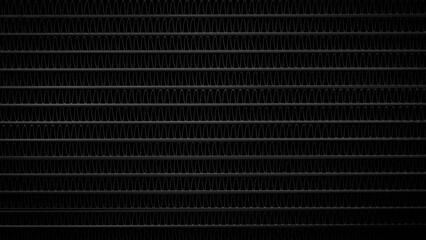 Aufkleber - Black abstract textured metal background for design template banner or web page website