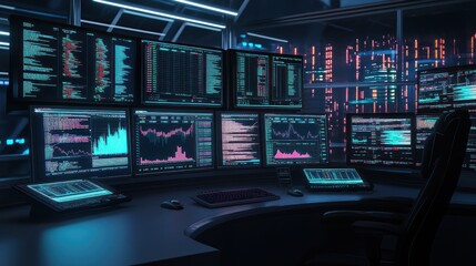 Cyber Security Control Room