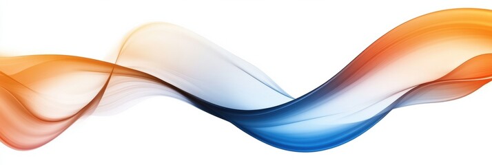 Aufkleber - Flowing abstract glossy waves in harmonious colors create a visually striking effect for design projects. Generative AI