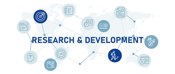 Poster - research and development r and d science innovation product business development for company competi