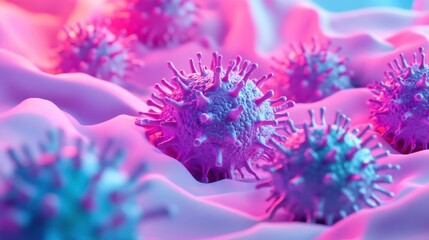 Poster - Detailed 3D Textures in a Bright Hospital Environment