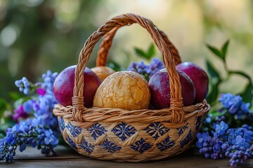 Creative Purim basket decorations for festive gift-giving to celebrate the tradition