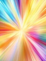 Aufkleber - Vibrant explosion of colors creating a dynamic backdrop with room for text placement and creative design elements. Generative AI