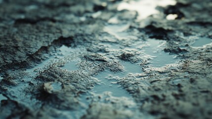 Poster - Modern Textures and Scarcity in Rural Background