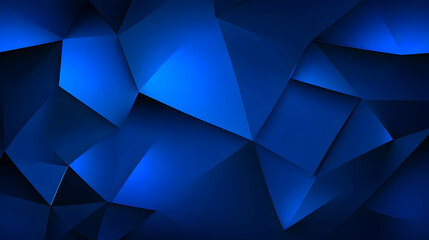 Abstract Blue Geometric Background