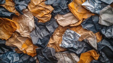 Poster - Textured Urban Waste Background in Soft Light
