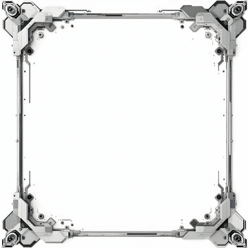Mech border copy space area