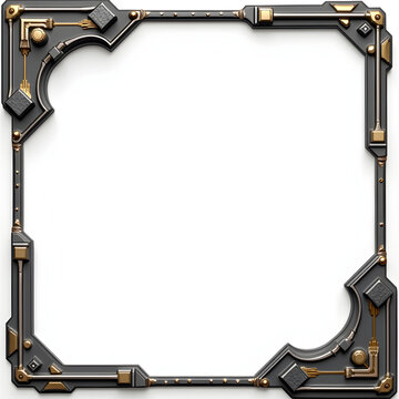 Mech border copy space area