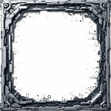 Mech border copy space area