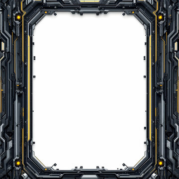 Mech border copy space area