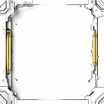 Mech border copy space area