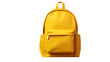 © Dumitru - a yellow backpack on a blue background