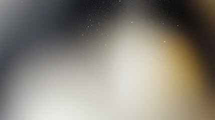 Poster - Soft Focus Gradient Abstract: Blurry Metal, Paper, or Glass Texture Background. A serene and minimalist abstract background featuring a soft, gradient blend of dark gray and beige tones. Perfect for c