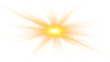 © Vector light Studio - PNG sunlight special lens flare light effect. Stock royalty free.