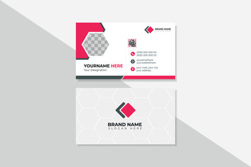 Modern minimal creative business card design for your brand | Business card design | Print minimal business card