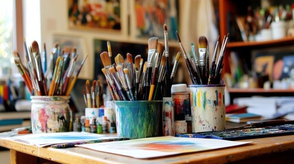 Poster - Engaging Art Studio with Tools for Classroom Activities
