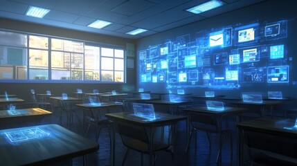 Poster - Engaging Digital Learning Environment in a Classroom