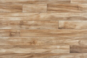Poster - A detailed view of a brown wooden floor, ideal for interior design or construction projects