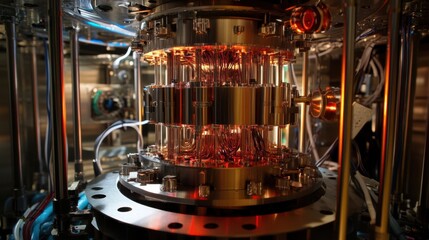 Poster - High-Precision Quantum Computing Hardware with Glowing Components