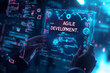 © Василь Тігай - Futuristic Agile Development Concept