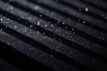 Poster - Close-up of a grill with water droplets, perfect for use in kitchen or food-related scenes