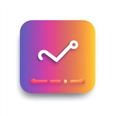 Poster - A vibrant and modern graphic featuring an upward trend icon, symbolizing growth and progress.