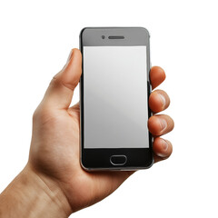 Aufkleber - Hand Holding Modern Smartphone