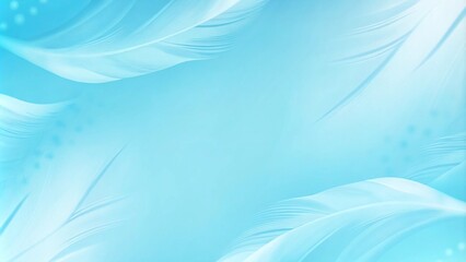 Poster - Sky blue white textured line gradient background smooth light blur, wide background. Smooth horizontal background texture with light blue, baby blue and cornflower blue colors and space for text