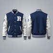 © BETHI - Varsity jacket mock up with professional details and high resolution, making it a great choice for your creative design, branding and presentation need