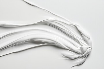 Poster - A blank poster background with a white, crumpled, and creased texture.