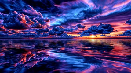 Aufkleber - Beautiful colorful valentine day heart in the clouds with pastel colors love concept