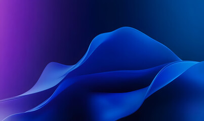 Wall Mural - Abstract blue gradient. Blue background. Smooth gradient background. Technology background